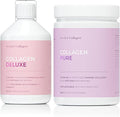 Swedish Collagen - Collagen Deluxe 500ml + Pure Powder I 12500 mg Marine Collagen (Type I &amp III) I Liquid and Powder Marine Collagen