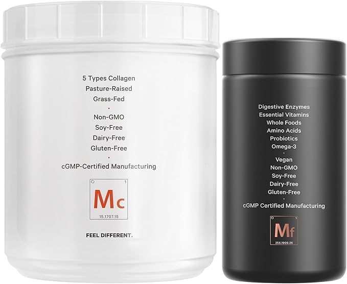 Codeage - Multi Collagen Protein + Men’s Daily Multivitamin Bundle