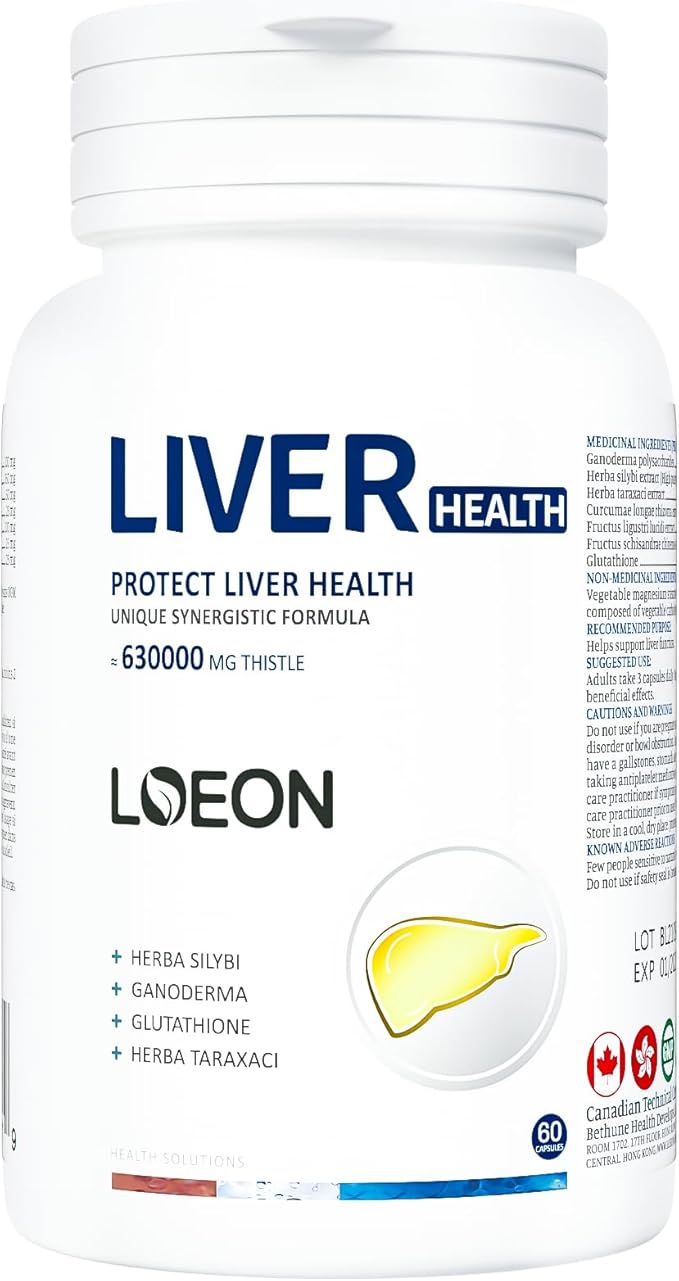 Liver Supplement - 60 Capsules - Liver Health Support