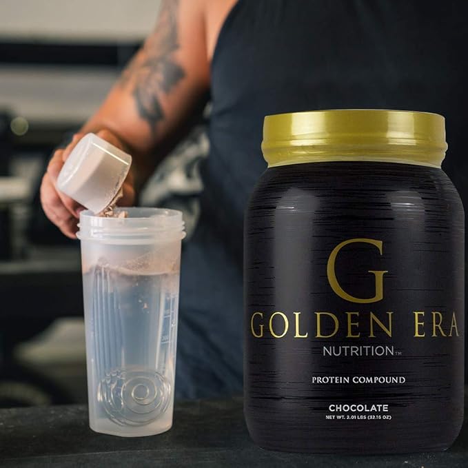 Whey Protein Compound Powder Chocolate Flavor Gluten-Free 2 Pounds