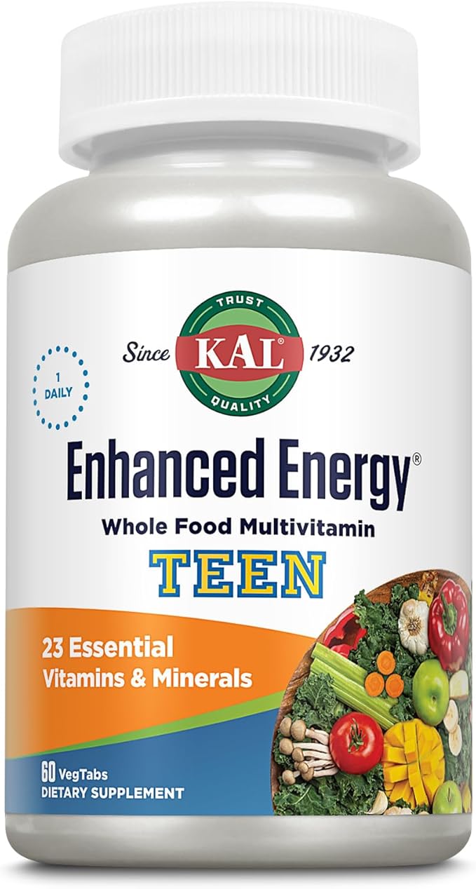 Kal Enhanced Energy for Teens Tablets 60 Count