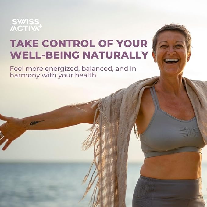 Swiss Activa+ Labs Myo Inositol &amp D-Chiro Inositol Supplement – 40:1 Ratio – Women’s Hormone Support – Supports Overall Menstrual Health &amp Metabolic Wellness – 90 Day Supply
