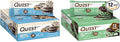 Quest Nutrition Dipped Chocolate Cookies &amp Cream Protein Bars High Protein Low Carb Gluten Free &amp Mint Chocolate Chunk Protein Bars High Protein Low Carb Gluten Free