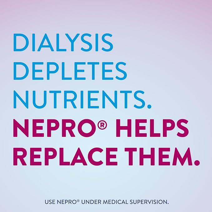 Nepro Nutrition Shake for People on Dialysis19g Protein420 CaloriesMixed Berry8 fl oz(Pack of 48)