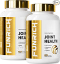Joints Health Suppplement Glucosamine Chondroitin MSM - Joint Support Supplement for Women and Men with Turmeric MSM &ampBoswellia for Cartilage Joint Health and Flexibility - 2 Bottles