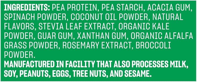 Vega Protein and Greens Protein Powder Vanilla - 20g Plant Based Protein Plus Veggies Vegan Non GMO Pea Protein for Women and Men 1.3 lbs