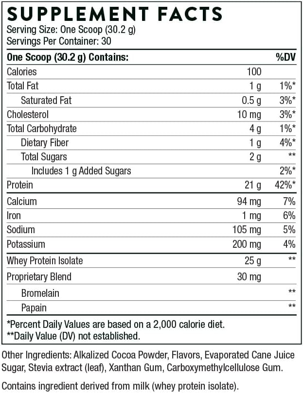 THORNE - Performance Whey Protein Isolate &amp Creatine Combo - Boost Muscle Support and Energy - NSF Certified for Sport - 30 to 90 Servings