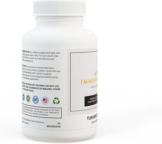 Ayurvedic Turmeric Supplement | Quality is The Difference | Pure &amp Natural as it Should be.