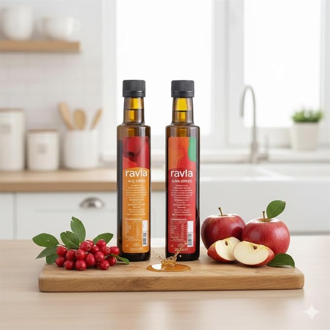 Natural Apple Cider And Hawthorn Vinegar Set 500 ml