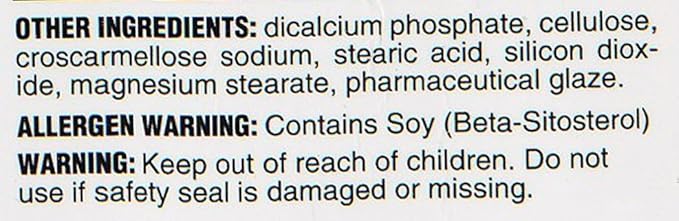 Cholesterol Care Supplement – All Natural Cholesterol Health Support Formula (3 bottles/180 Tablets)