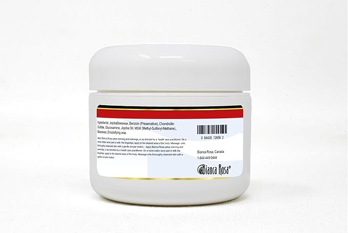 Bianca Rosa Glucosamine Chondroitin and MSM Formula Salve (2 oz ZIN: 512856) - 3 Pack