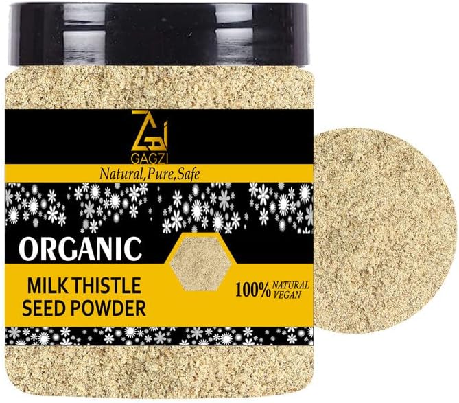Natural Milk Thistle Seed Powder 9 Oz / 255.15 Gram (Pack of 1