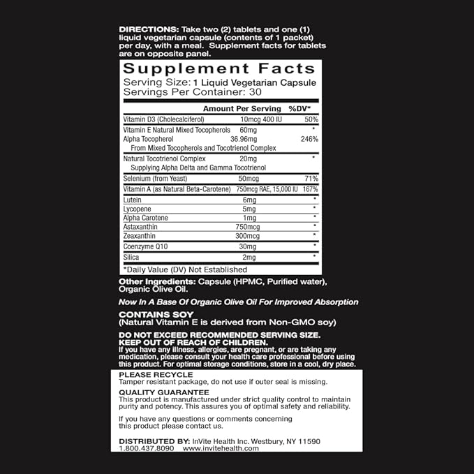 Invite Health Core Multivitamin - Supplies Essential Vitamins and Minerals in Highly-Absorbable Form to Support Overall Health - 30 Day Supply