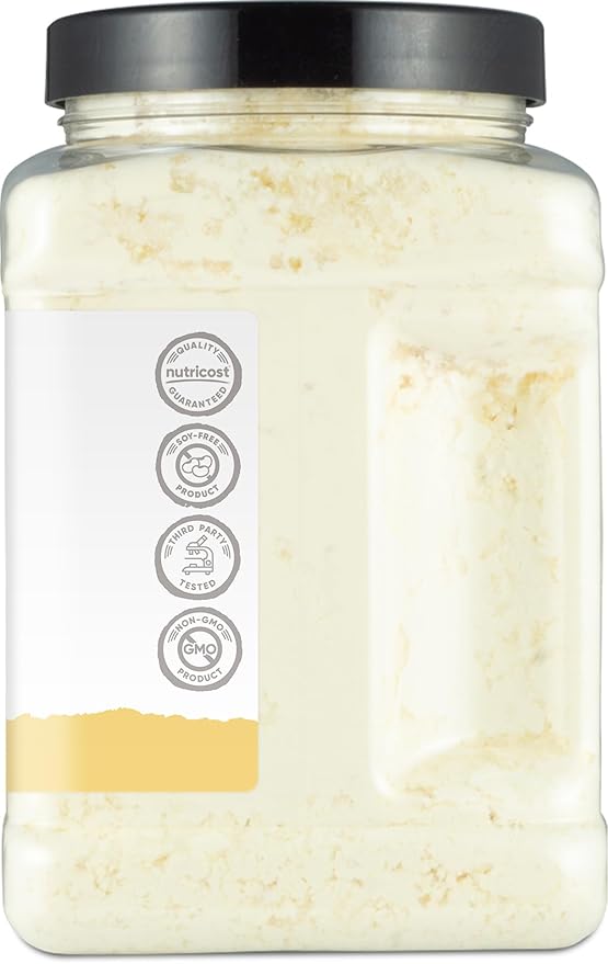 Nutricost Pantry Organic Egg White Protein Powder (1 LB) - GMO-Free Gluten-Free