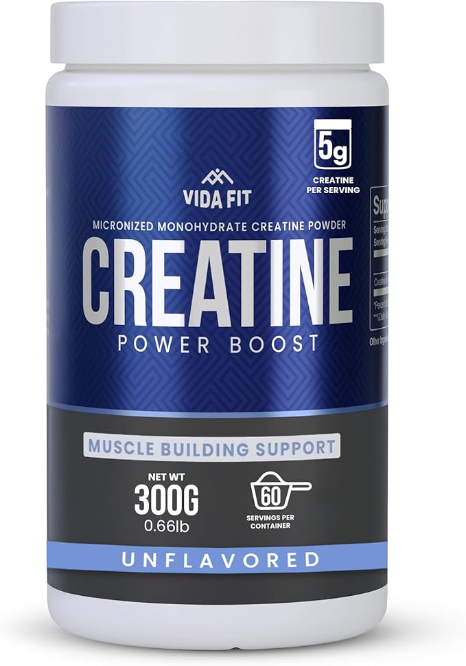 Creatine Monohydrate Micronized Powder – Vegan Unflavoured NSF Certified – Pure Pre-Wokout &amp Recovery Supplement – 30 Servings (150g) and 60 Servings (300g) – for Men &amp Women