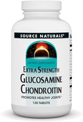Source Naturals Extra Strength Glucosamine ChondroitinPromotes Healthy Joints* - 120 Tablets