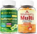 Womens Multivitamin Gummy &amp Sulforaphane with Glutathione Gummies