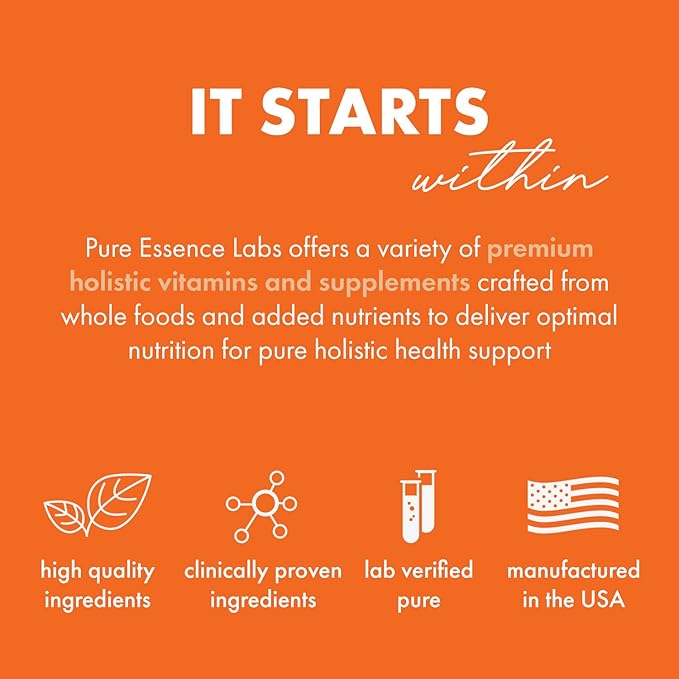 Pure Essence Candex Supplement - Yeast Overgrowth Supplement with Digestive Enzymes Yeast Infection Probiotic Aid for Men and Women - 40 Capsules