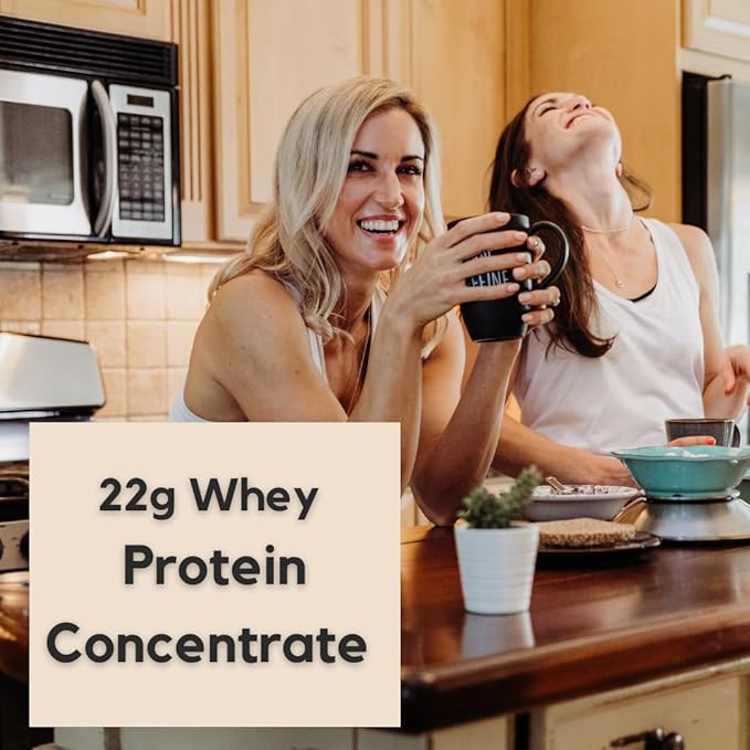Precision Protein Blend- 100% Grass Fed Whey Protein Concentrate and Isolate Blend - 22g of Protein - 32 Servings - 2.2lb - Vanilla Bean