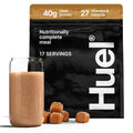 Huel Black Edition | Salted Caramel 40g Vegan Protein Powder | Nutritionally Complete Meal Replacement | 27 Vitamins and Minerals Gluten Free | 17 Servings