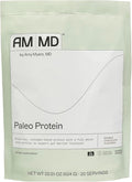 Amy Myers MD Paleo Protein Powder - Double Chocolate 20 Servings - Collagen-Based Gut Function Support - Gluten-Free &amp Non-Dairy Protein Supplement