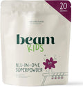 Beam Kids Multivitamin Powder – Kids Vitamins with Greens Probiotic &amp Prebiotic Immune Support for Children &amp Toddlers No Artificial Sweeteners for Picky Eaters 20 Servings Chocolate Fla