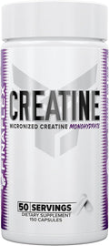 FINAFLEX PURE CREATINE - 150 Capsules - Promotes Muscular Strength Size &amp Performance - 100% Pure Micronized Creatine Monohydrate - NSF Certified - 50 Servings