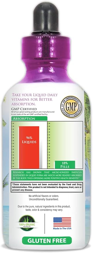 Maximum Strength Liquid Biotin Drops w/ 12500 MCG – Best Vitamins for Fast Hair Growth Reduced Hair Loss Healthy Skin &amp Strong Nails -5X More Potent Than Pills– Max Absorption Vegan– 4oz 30 S