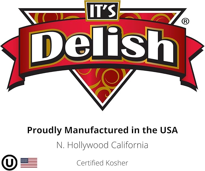It's Delish Soy Protein Powder 14 OZ Large Jar | Plant-Based Bulk Protein Powder Unflavored for Drinks Shakes Meal Replacement | No Sugar Added Vegan Gluten &amp Milk Free Keto Kosher