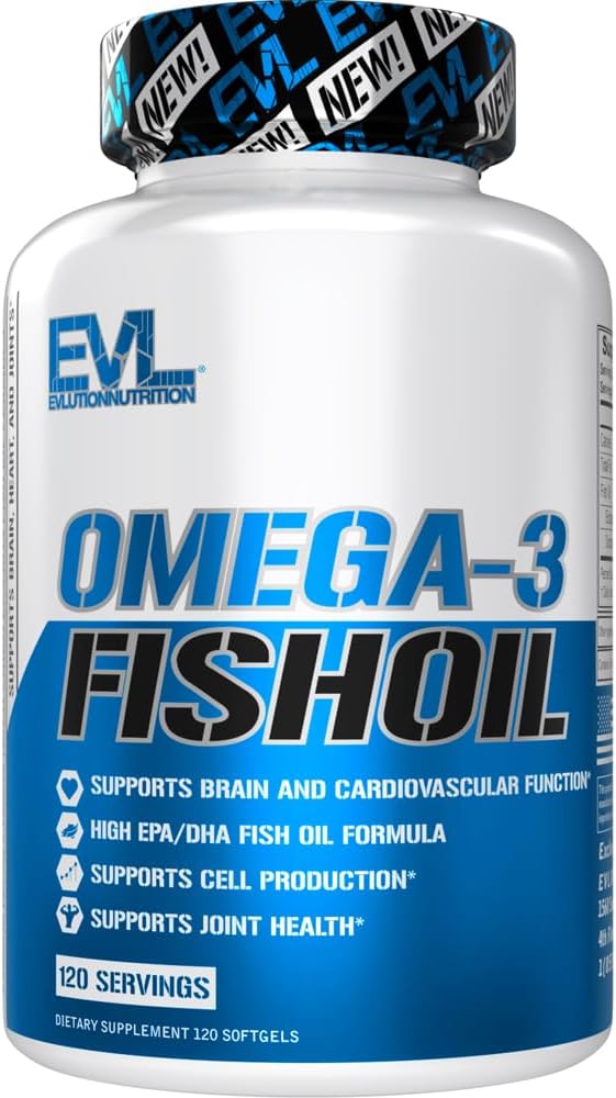 LeanMode Multipurpose Fat Loss Support Supplement (50 Servings) Plus High Strength Omega 3 Fish Oil (120 Servings)