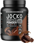 Jocko-Mölk Protein Powder 21 Servings - Grass-Fed Whey Micellar Casein Egg Protein Blend with Digestive Enzymes Probiotics Sugar-Free Soy-Free Gluten-Free (1.48 lbs Chocolate)