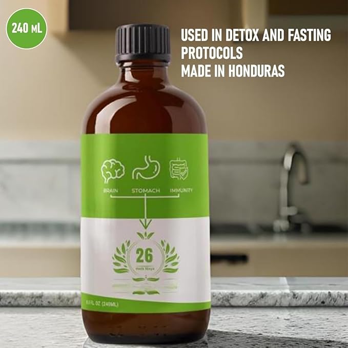 26 Herb Dr. Sebi Maya Formula | Iron-Rich Herbal Blend | Supports Fasting &amp Wellness | Supports Colon Cleanse &amp Full Body Detox | Made with Wildcrafted Ingredients in Honduras