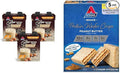 Atkins Café Caramel Protein Shake 15g Protein 3g Net Carb 1g Sugar + Atkins Peanut Butter Protein Wafer Crisps 10g Protein 4g Net Carb 1g Sugar 5 Count