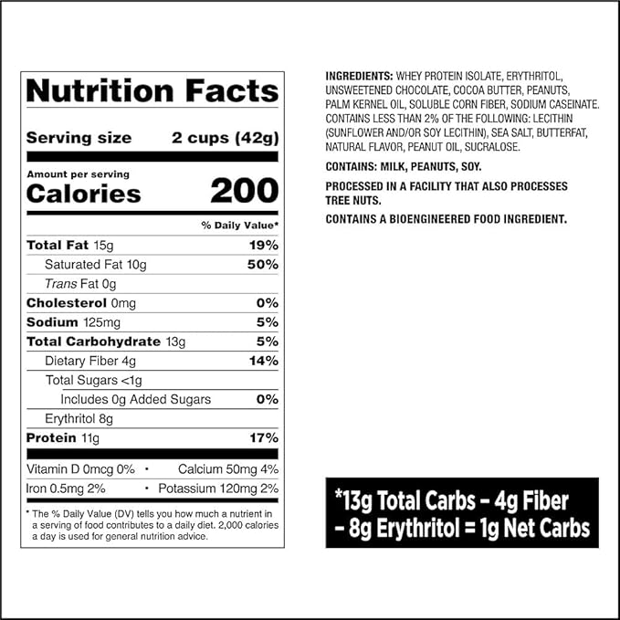 Quest Vanilla Protein Shake High Protein Low Carb Gluten Free Keto Friendly 11 Fl.Oz 4 Count (Pack of 3) and Quest Nutrition Peanut Butter Cups 12 Count (Pack of 1) (total- 17.76 Ounce)