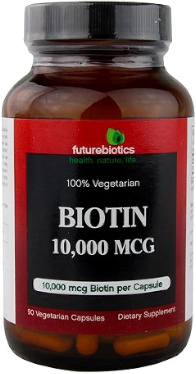Futurebiotics Biotin 10000 mcg 90 Vegetarian Capsules