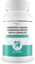 Probiotics Bright Teeth Capsules - Our Best Dental Probiotics White Teeth Support - Dental Probiotics Bright Whitening Teeth Mousse Alternative Capsules - Probiotics for Teeth Probiotic Mouth