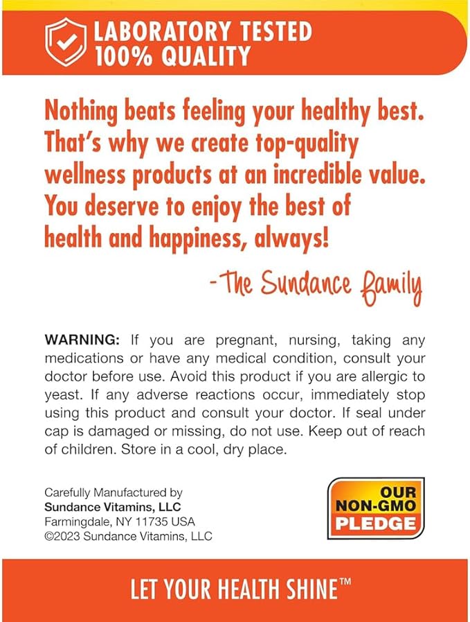 Sundance Vitamins B-Complex + B-12-60 Tablets Pack of 3