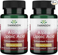 Swanson Alpha Lipoic Acid - Antioxidant Activity Supplement - 300 mg 60 Capsules (2 Pack)