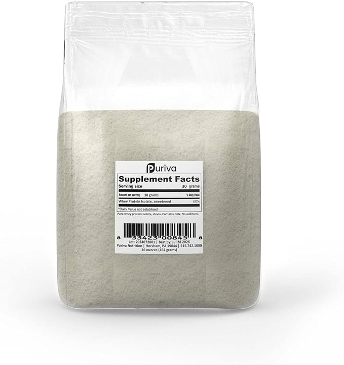Signature Protein | Sweetened Whey Protein Isolate 1 Pound Sweetened