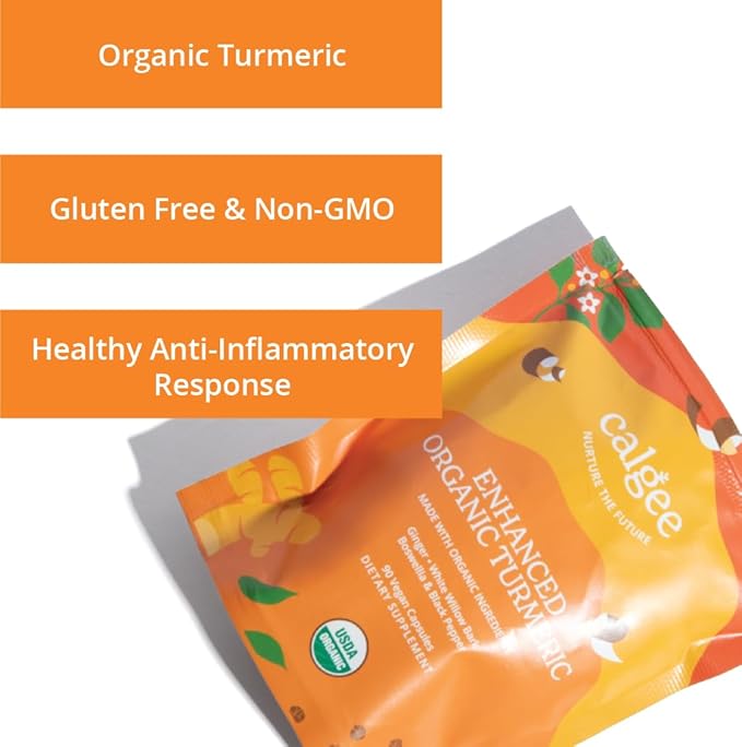 Vegan Omega-3 &amp USDA Organic Turmeric