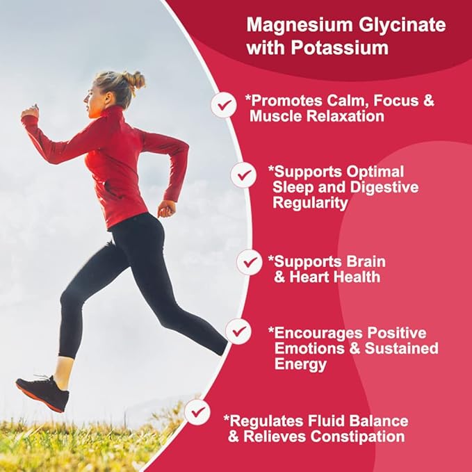 Magnesium Glycinate Gummies 400 mg with 100 mg Composite magnesium - Chelated Magnesium Potassium Supplement with Vitamin D B6 Supports Calm Sleep Memory &amp Muscle CrampsSugar Free - 120 Gummie