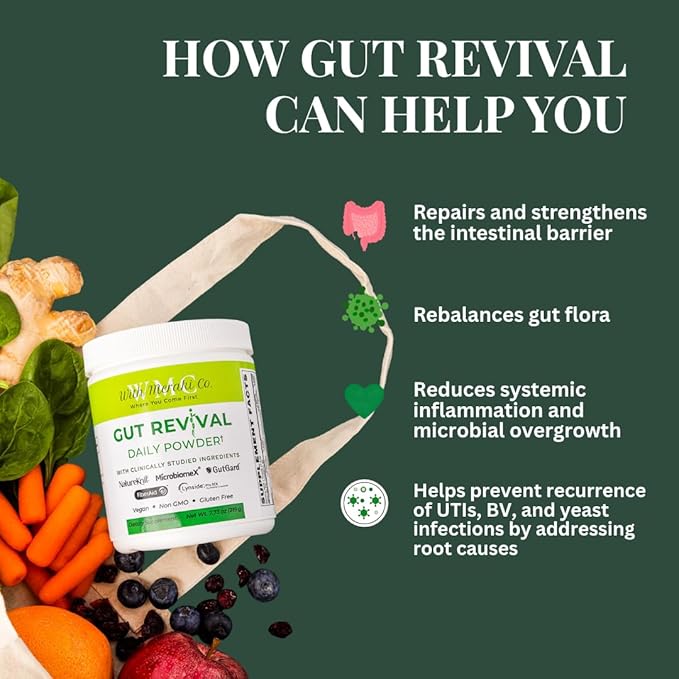 Gut Revival for Microbiome Balance and Gut Health Support