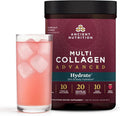 Ancient Nutrition Advanced Multi Collagen Protein Powder Hydrate Mixed Berry 30 Servings
