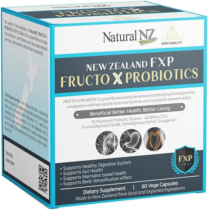 Fructo X Probiotics 40 Billion 60 Vege Capsules (1)