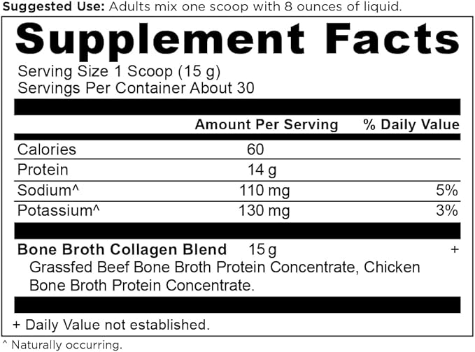 Ancient Nutrition Collagen Powder Bone Broth Collagen Pure Hydrolyzed Multi Collagen Peptides Supports Skin and Nails Joint Supplement 30 Servings 15.9oz