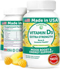 Lunakai USA Made Vitamin D3 Gummies 2000 IU - Non-GMO Gluten-Free Vitamin D Gummies for Women &amp Men - Bone Immune &amp Energy Support 60ct