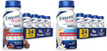 Nutrition Shake With Fiber 16 Grams of Protein Meal Replacement Liquid Milk Chocolate 8 Fl Oz &amp Liquid Nutrition Shake with Fiber 16 Grams of Protein Vanilla 8 Fl Oz Bottle