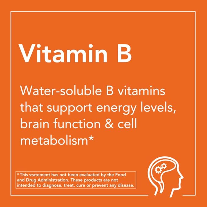NOW Vitamin B-6 100mg250 Capsules (Pack of 2)