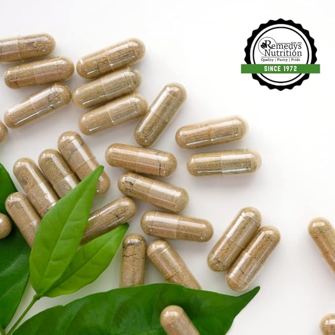Remedy’s Nutrition Betaine HCL (Hydrochloride) | 1000 mg 60 Capsules Dietary Supplement | Two Month Supply | Also Contains Calcium Carbonate Papain &amp Bromelain