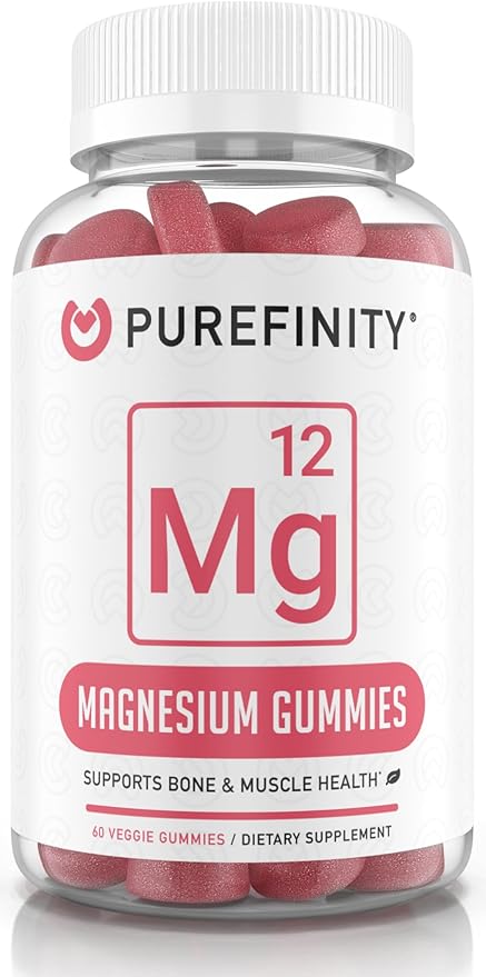PUREFINITY Tart Cherry and Magnesium Gummies Bundle (Uric Acid Flush &amp Cleanse with Magnesium Support)